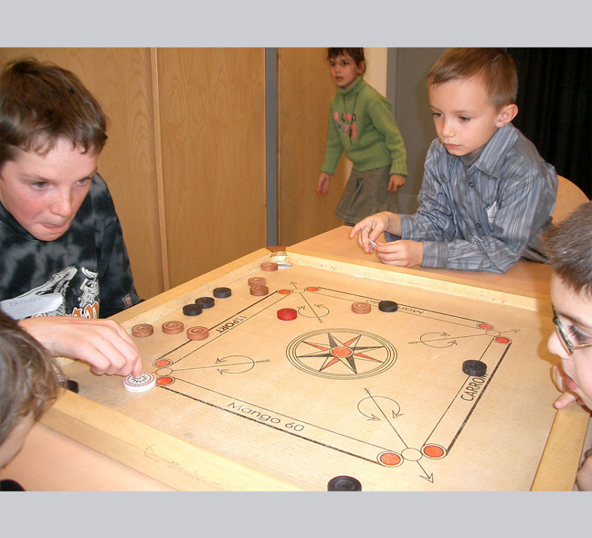 Billard indien ou Carrom